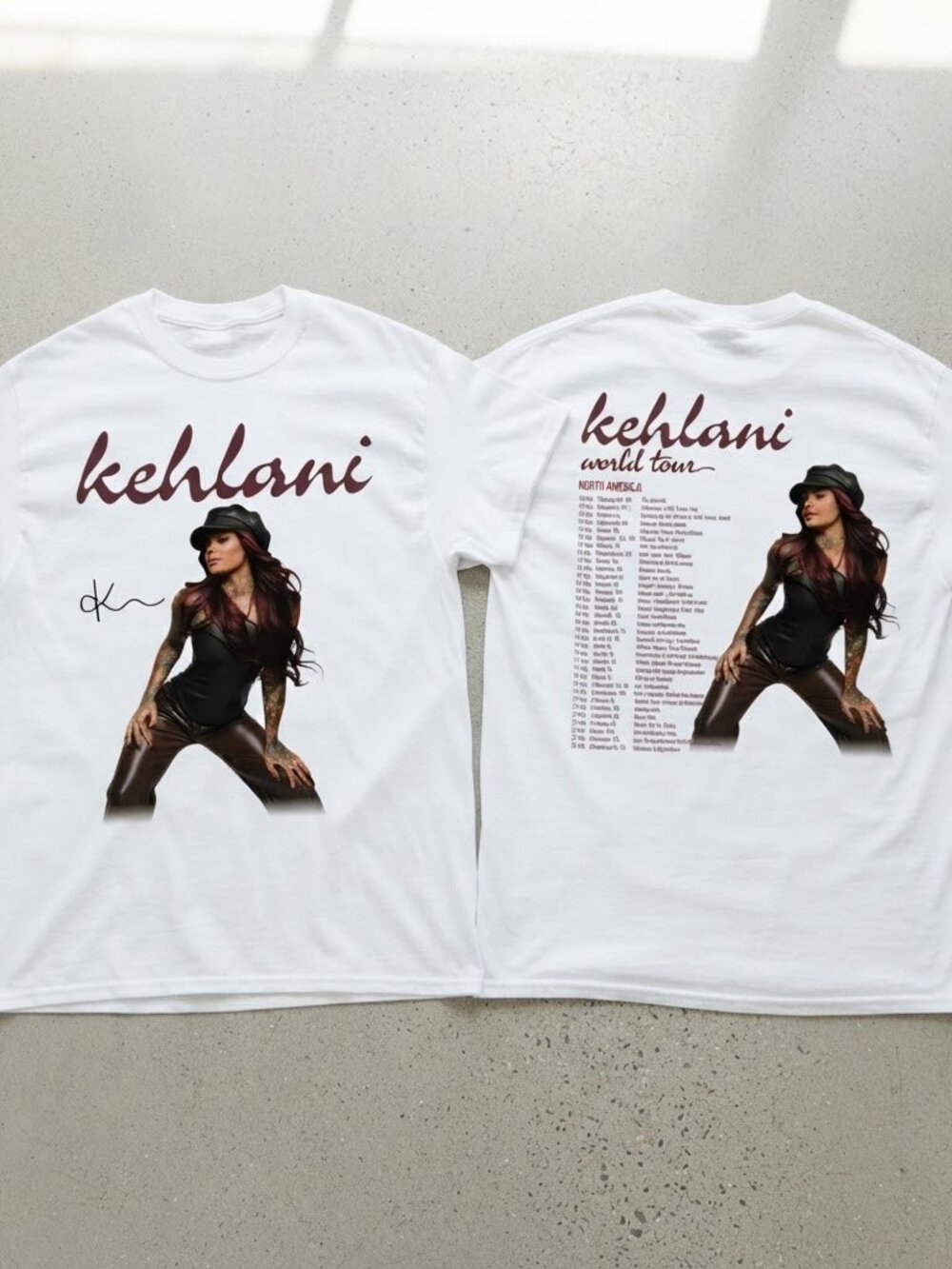 Kehlani Tour 2026 Retro Concert Graphic T-Shirt